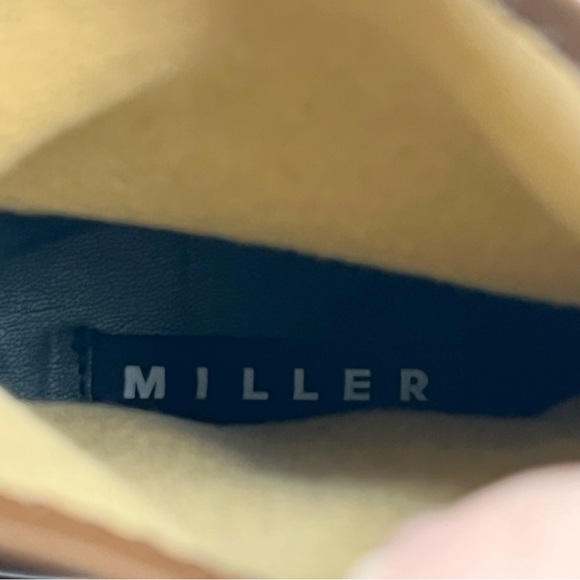 Simon Miller Hustler Vegan Leather Ankle Boot Women SZ 40 10 Brown Platform NWOT - Picture 5 of 15